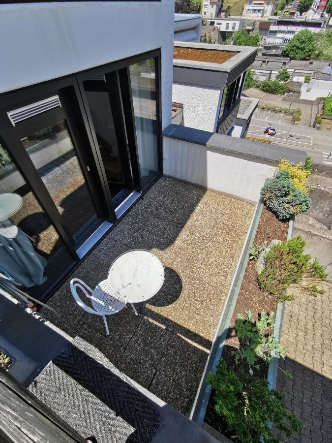 Terrassenwohnung Mit Toller Aussicht & Zentrumsnah Hornberg Extérieur photo